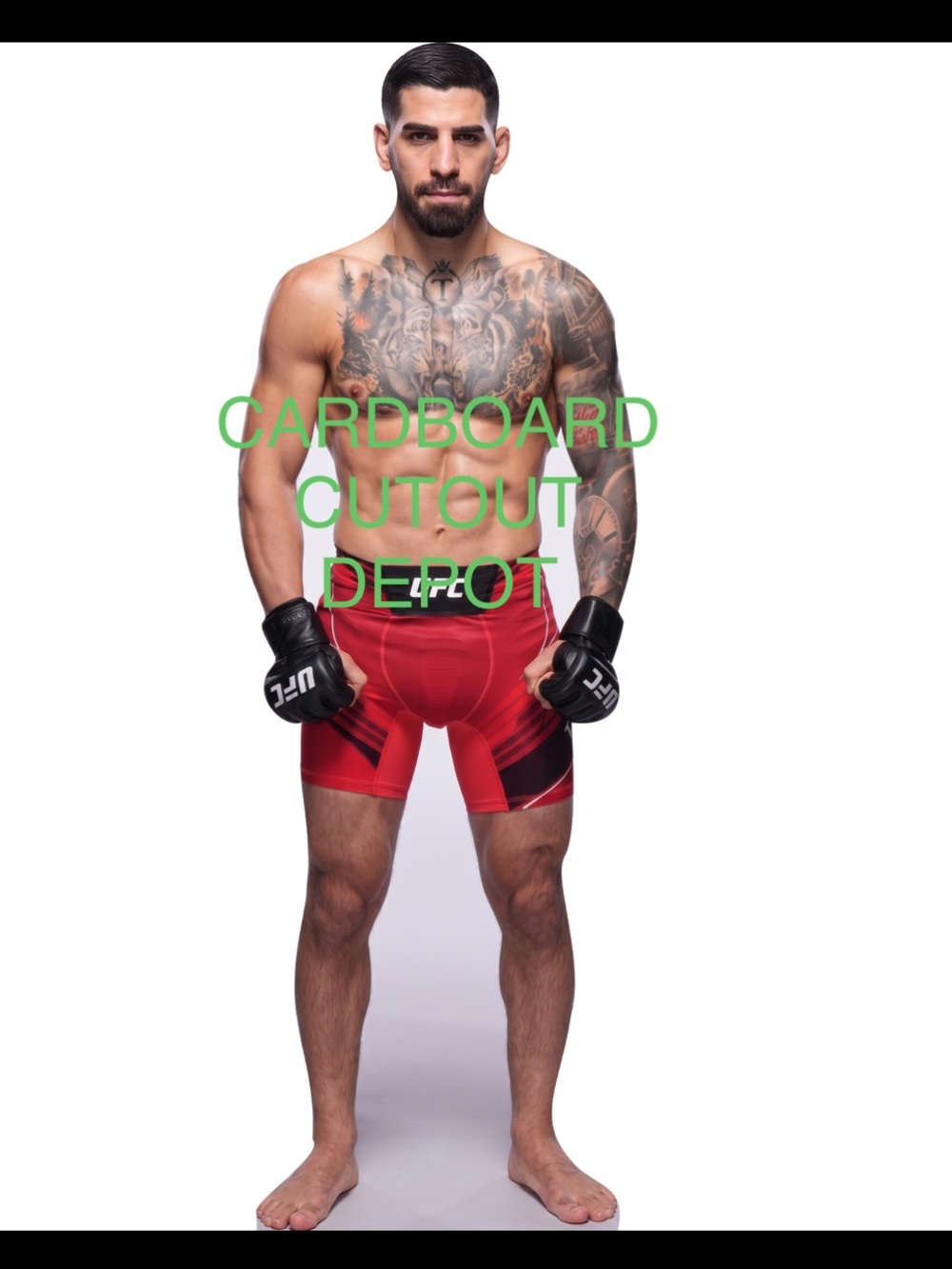 Ilia Topuria UFC FIGHTER Life Size Cardboard Cutout LAST ONE!